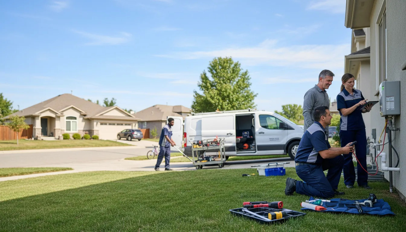 Tankless water heater service in Ardara, PA